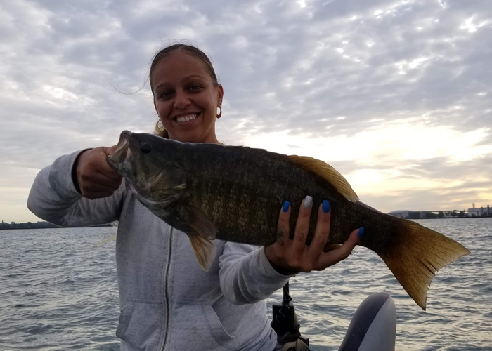 Lake Erie Smallmouth Bass