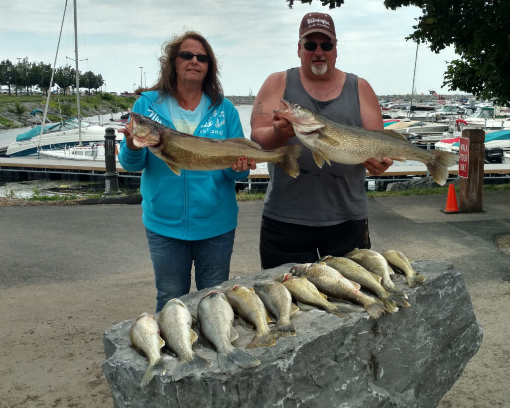 Lake Erie Walleye 2017 fishing photos