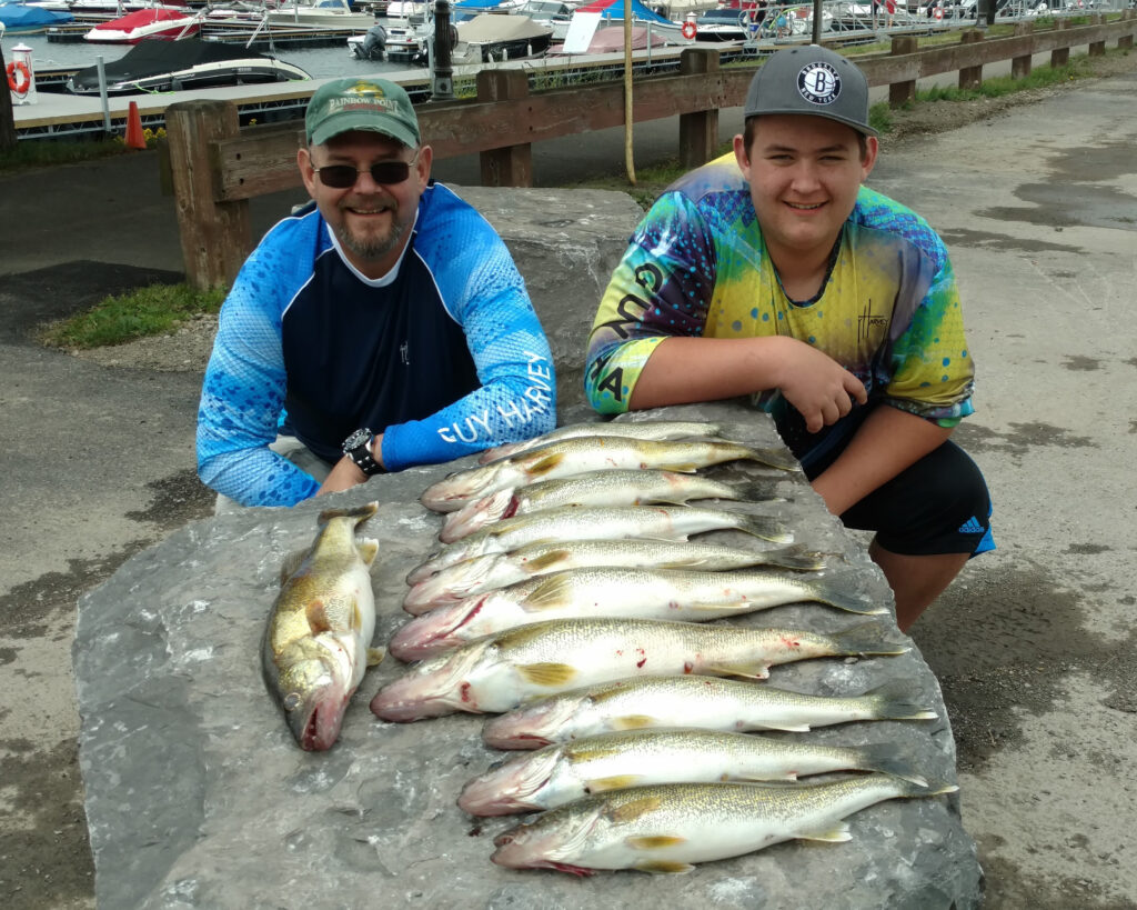 Lake Erie Walleye 2017 fishing photos