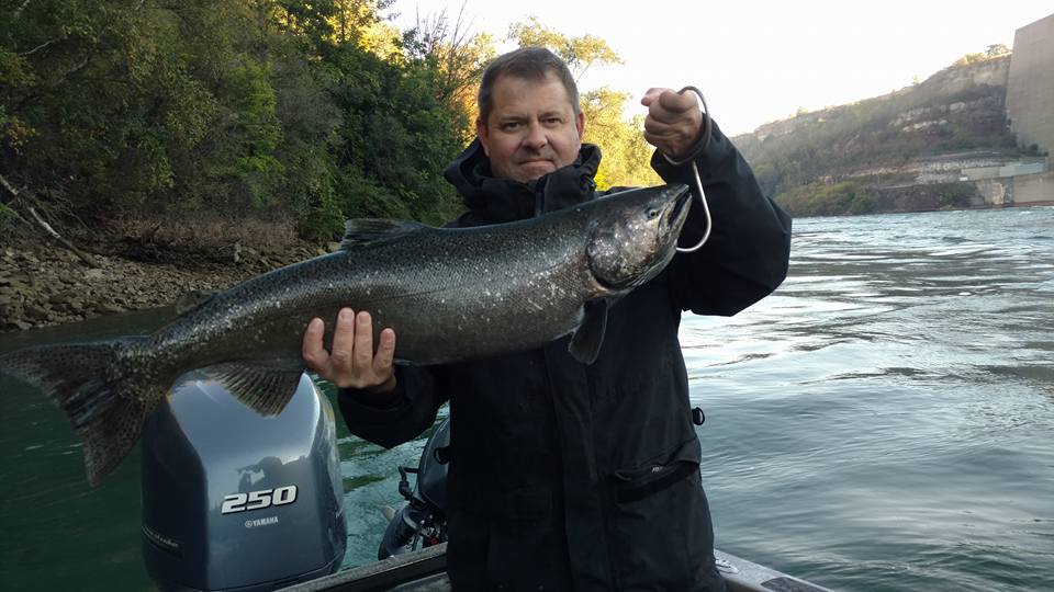 Niagara River Salmon 2017 fishing photos