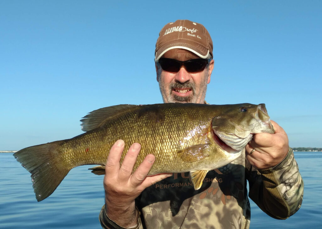 Captain Barry Schultz Smallmouth Bass 2018 fishing photos