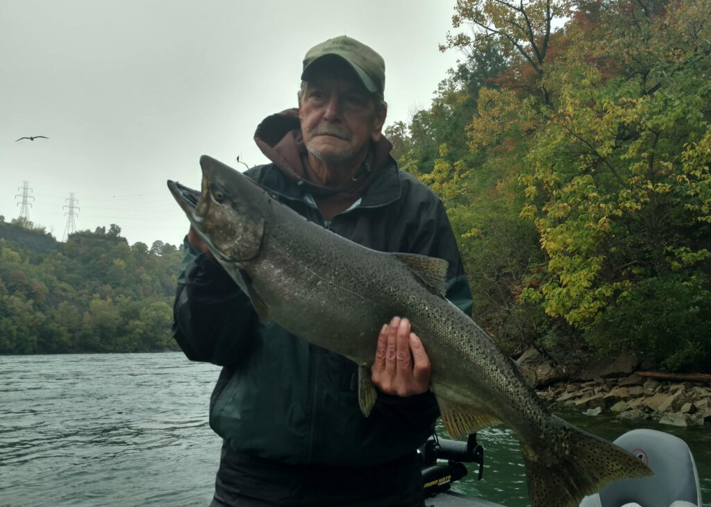 Niagara River Salmon 2018 fishing photos
