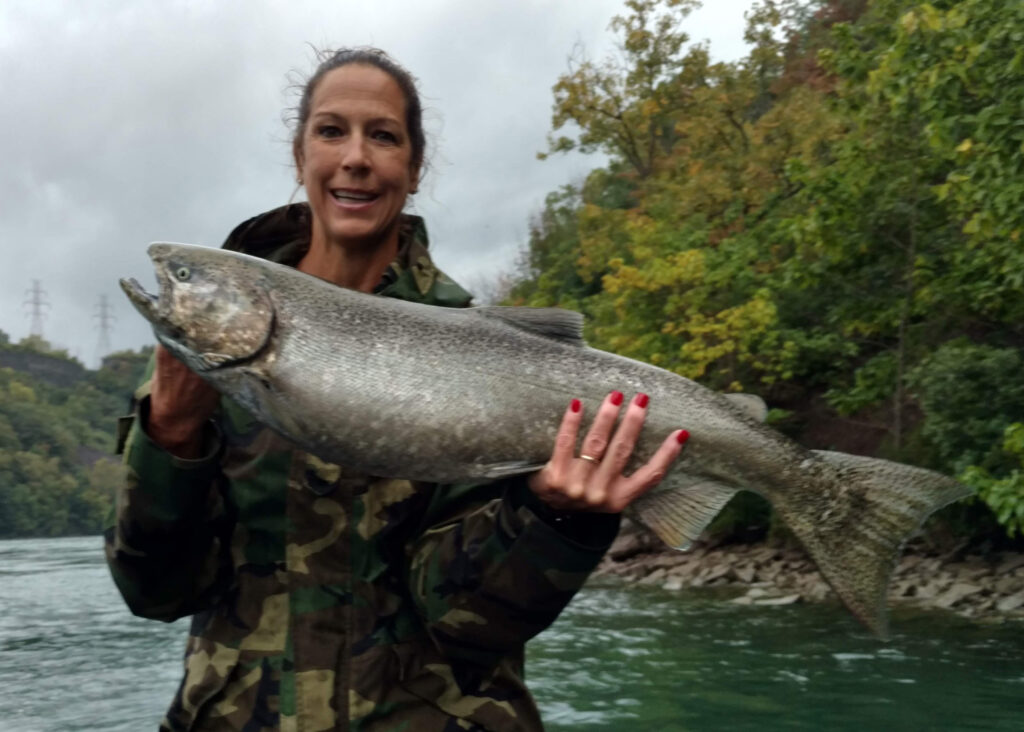 Niagara River Salmon 2018 fishing photos