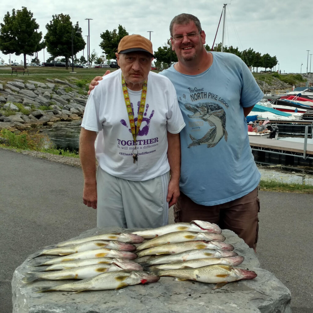 Lake Erie Walleye 2018 fishing photos