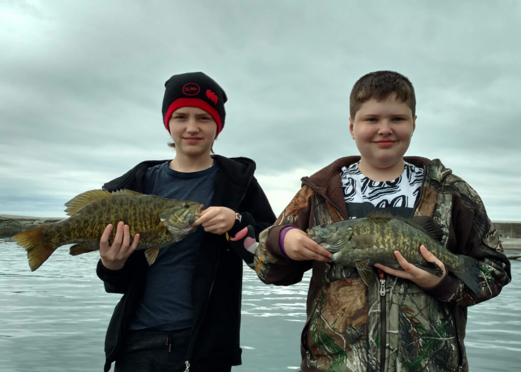 Lake Erie Smallmouth Bass 2018 fishing photos