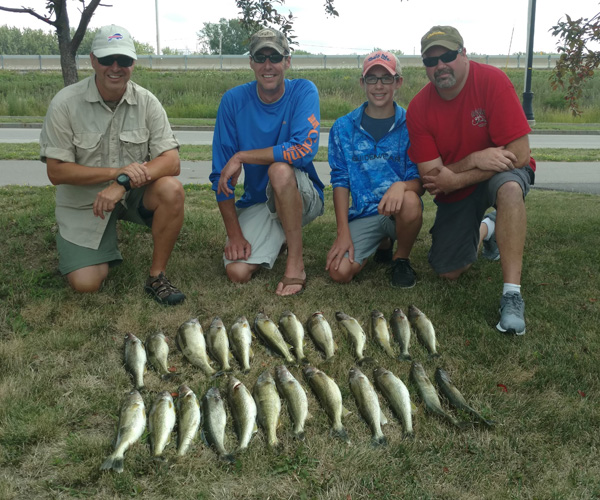 Lake Erie Walleye Charter Fishing Rates