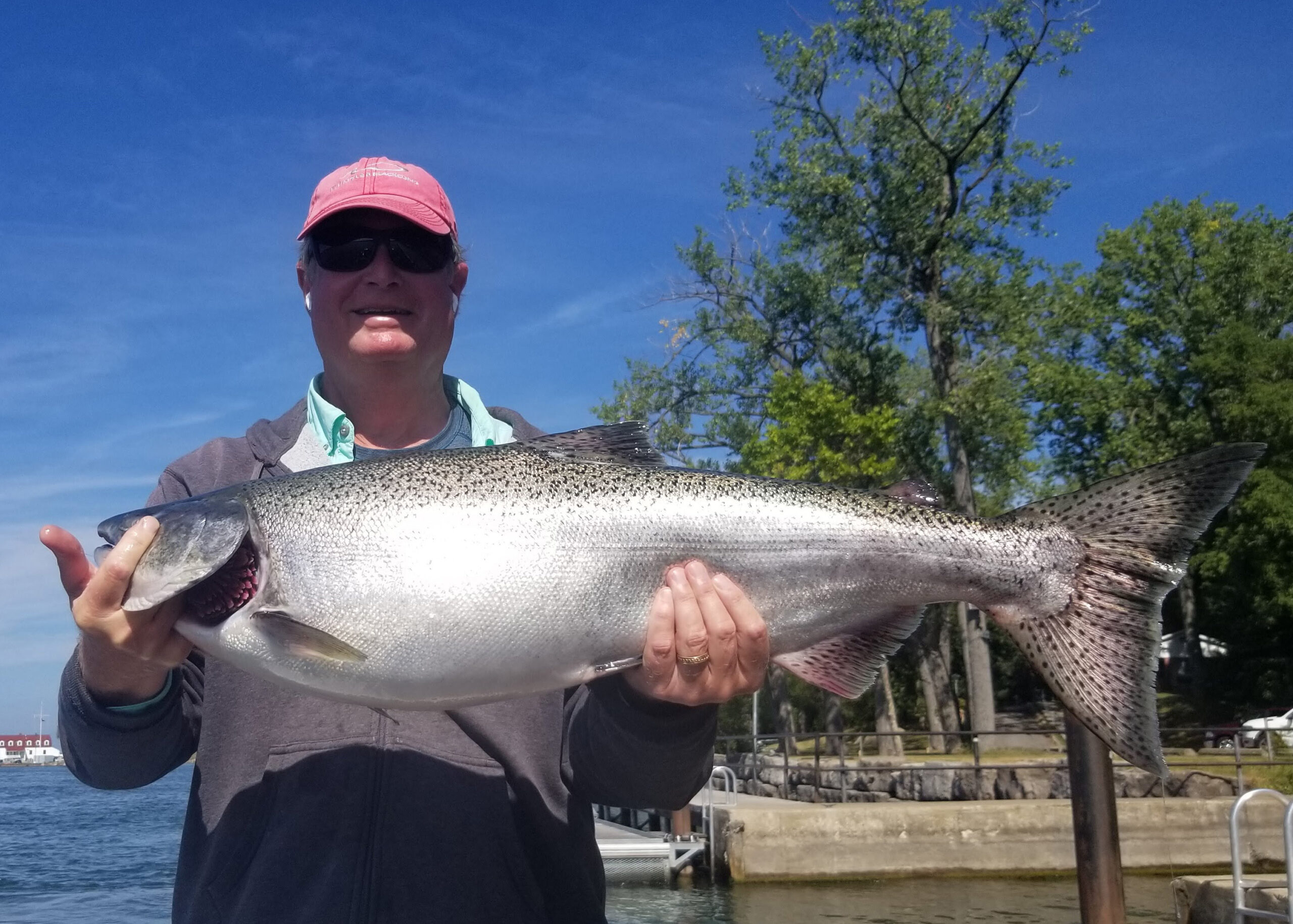 Niagara River Fishing Charters for Steelhead & Bass - Schultz