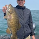 2023 Schultz Sportfishing Picture of a Lake Erie Smallmouth Bass