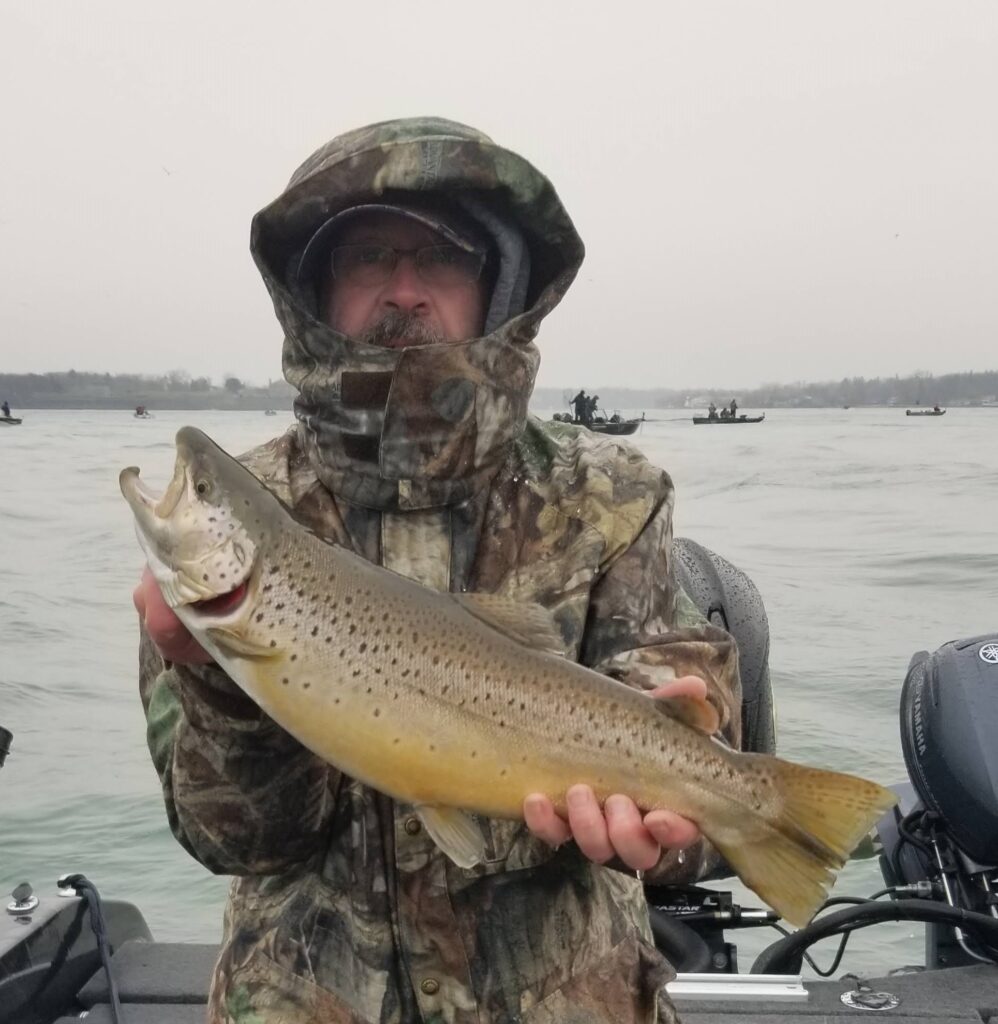 2024 Schultz Sportfishing Picture of a Niagara Bar Brown Trout