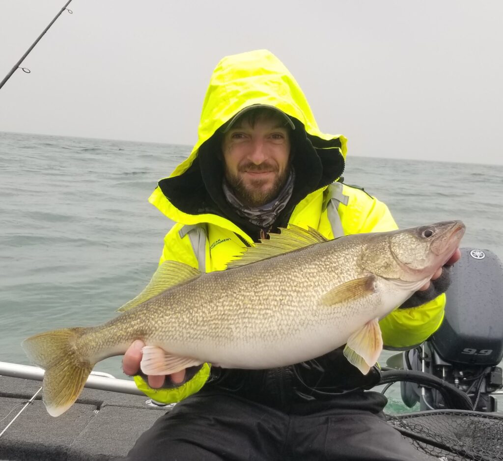 2024 Schultz Sportfishing Picture of a Big Niagara Bar Walleye