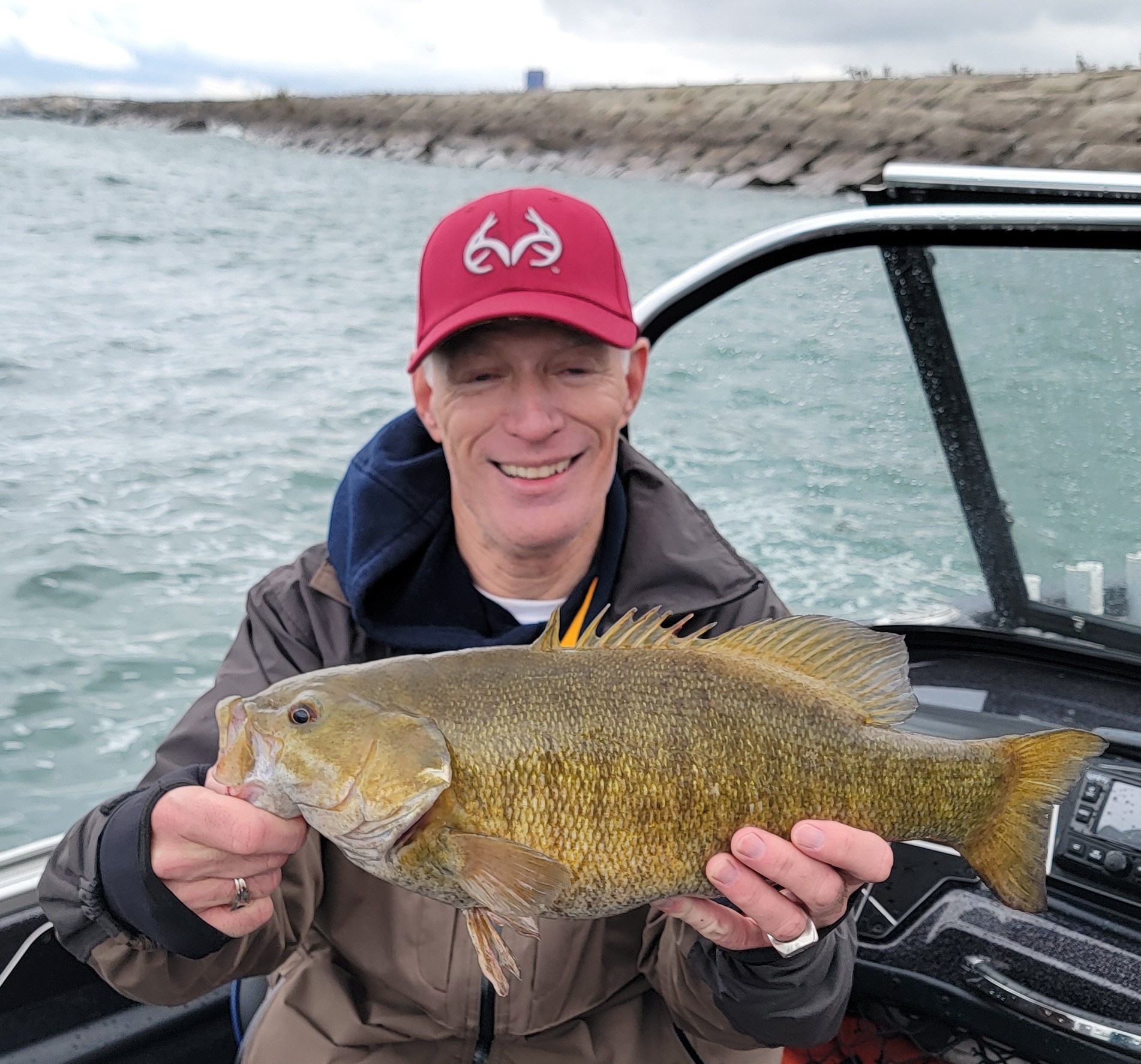 2024 Schultz Sportfishing Picture of a Big Buffalo Smallboat Harbor Smallmouth Bass!