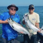 2024 Schultz Sportfishing Photo of a Salmon Double!