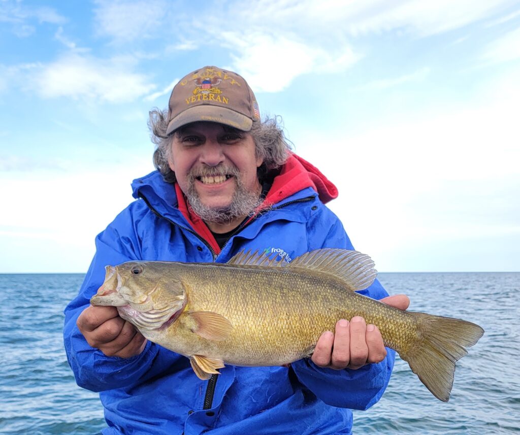 2024 Schultz Sportfishing Photo of a Lake Erie Smallmouth Bass