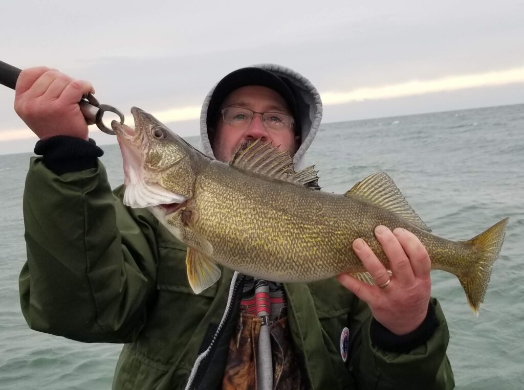 2024 Schultz Sportfishing Picture of a Niagara Bar Walleye