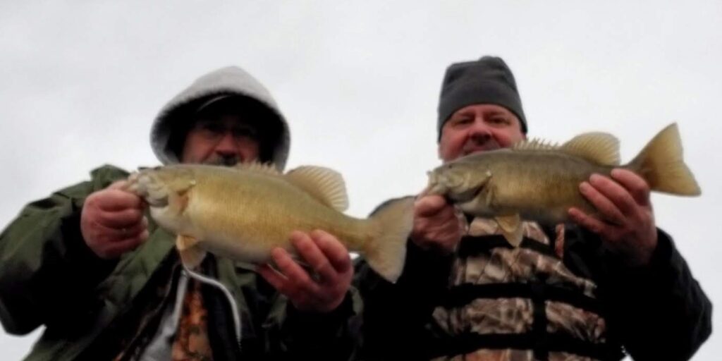 Niagara River Smallmouth Bass double