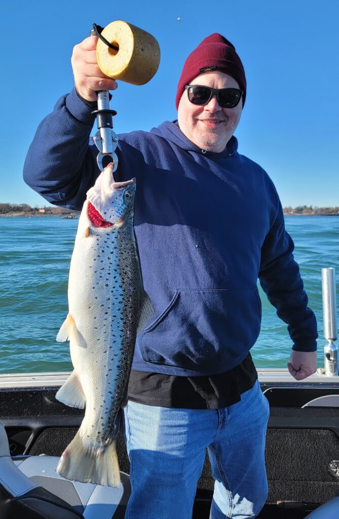 2024 Schultz Sportfishing Picture of a Niagara Bar Brown Trout