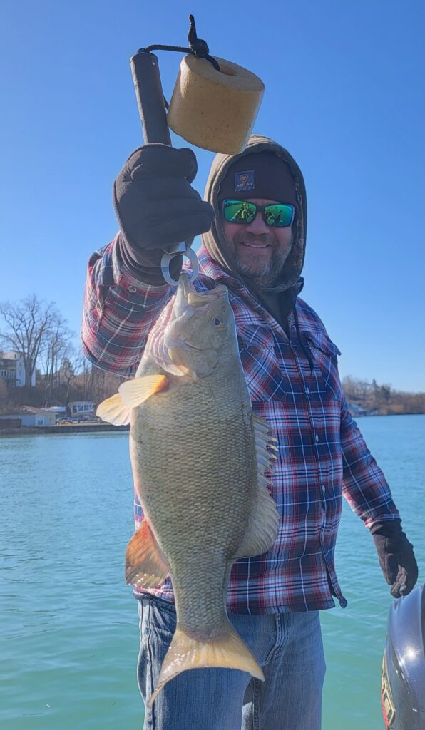 2024 Schultz Sportfishing Picture of a Nice Niagara River Smallmouth Bass