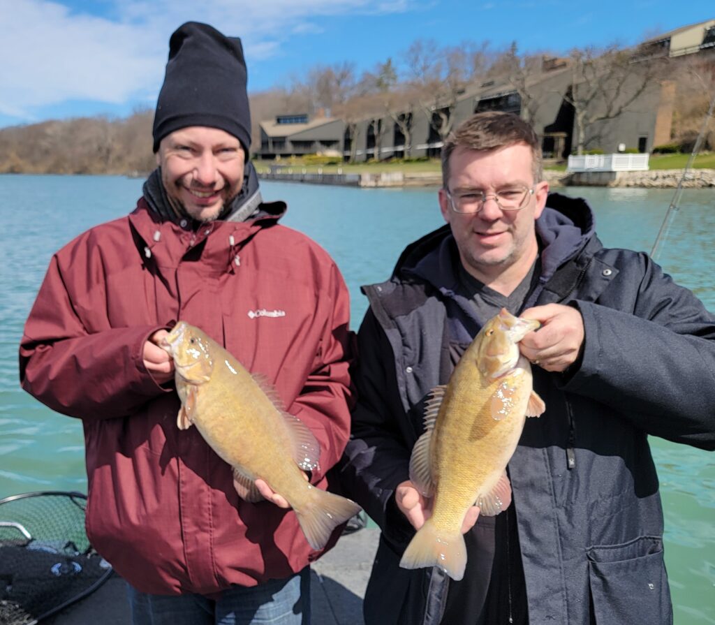 2024 Schultz Sportfishing Picture of a Niagara River Smallie Double